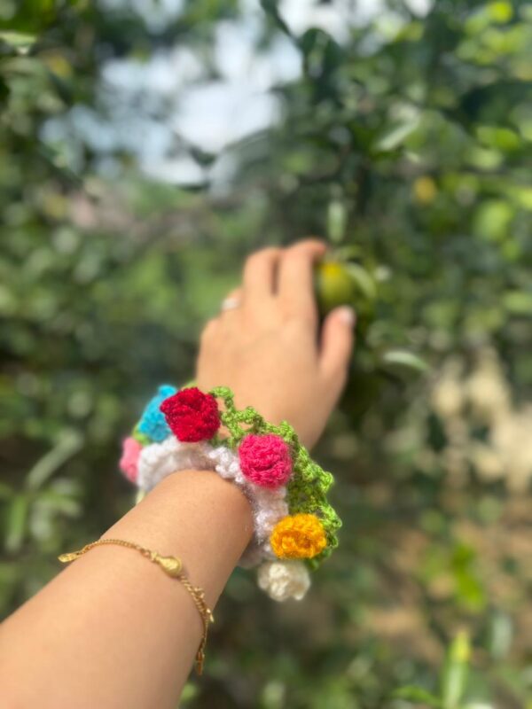 Floral Scrunchie - Image 3