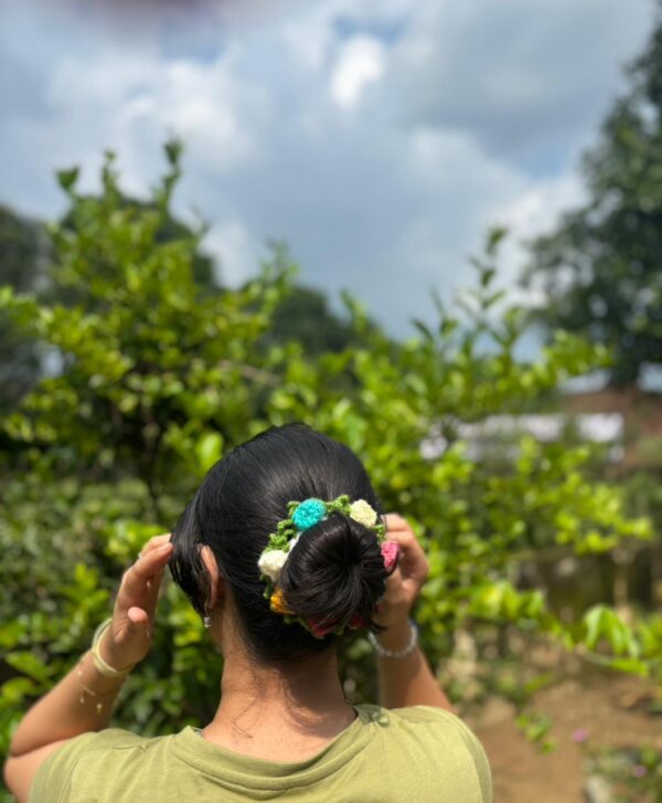 Floral Scrunchie